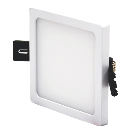 8W square, recessed LED panel SPLIT